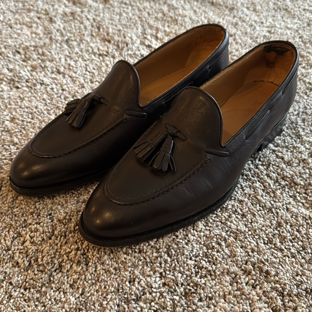 Men’s Suit Supply Tassel Loafer, Size 8.5